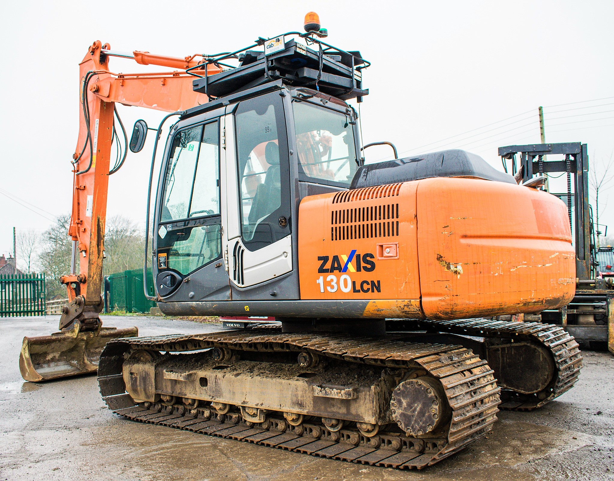 Hitachi Zaxis 130 LCN 3 13 Tonne Steel Tracked Excavator Year 2012 S N