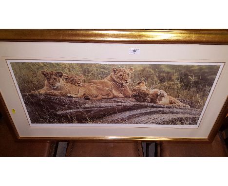 Alan M Hunt, 'Future Kings' limited edition print signed and numbered