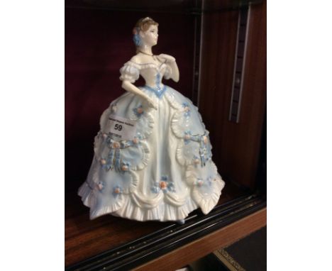 A Royal Worcester figurine 'The First Quadrille'