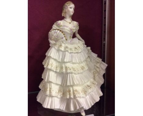 A Royal Worcester figurine 'Belle Of The Ball'