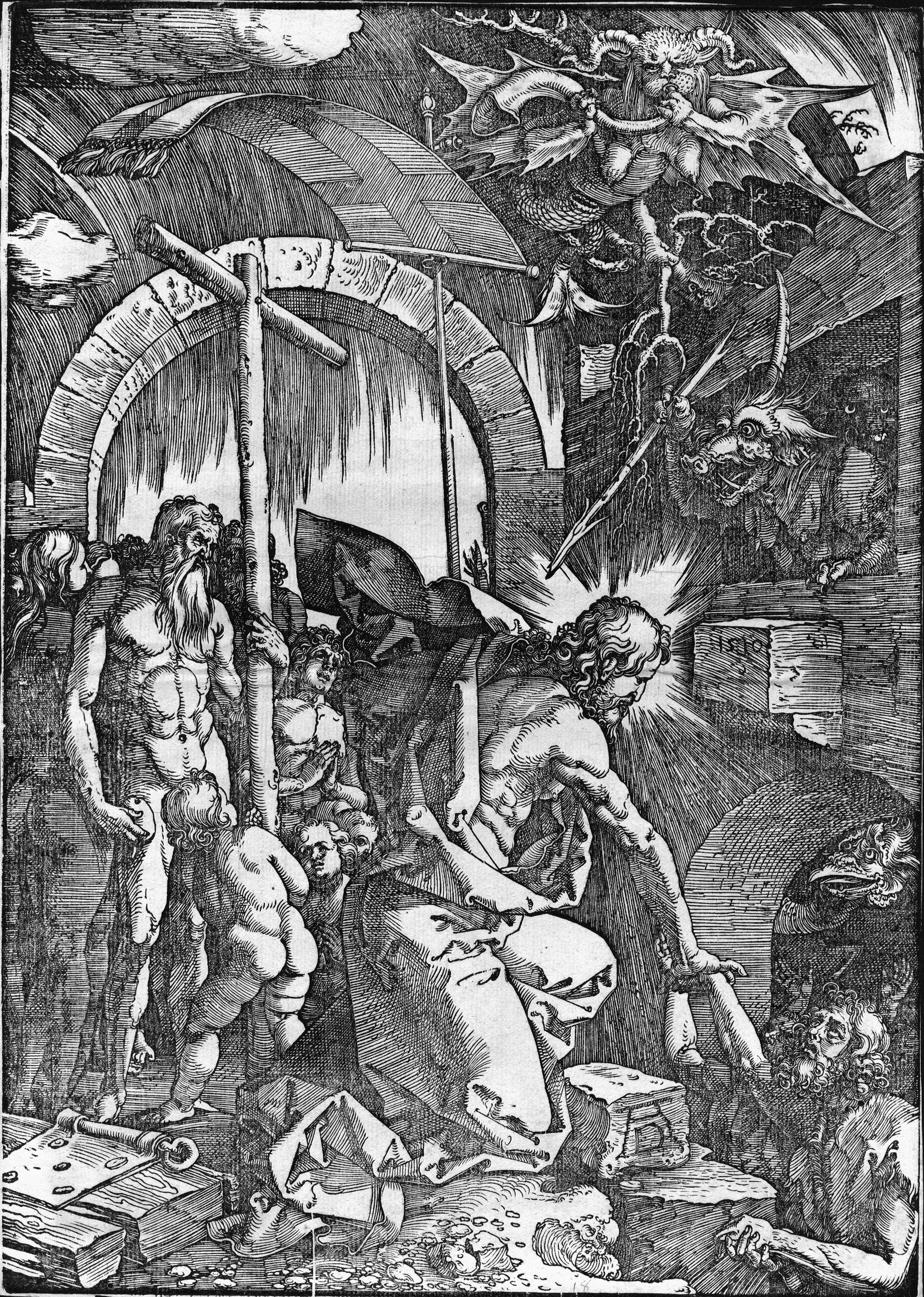 Dürer Albrecht Norimberga 1471 1528 LA DISCESA DI CRISTO AGLI INFERI