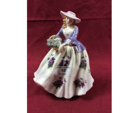 A Royal Worcester figurine, "Sweet Violet"