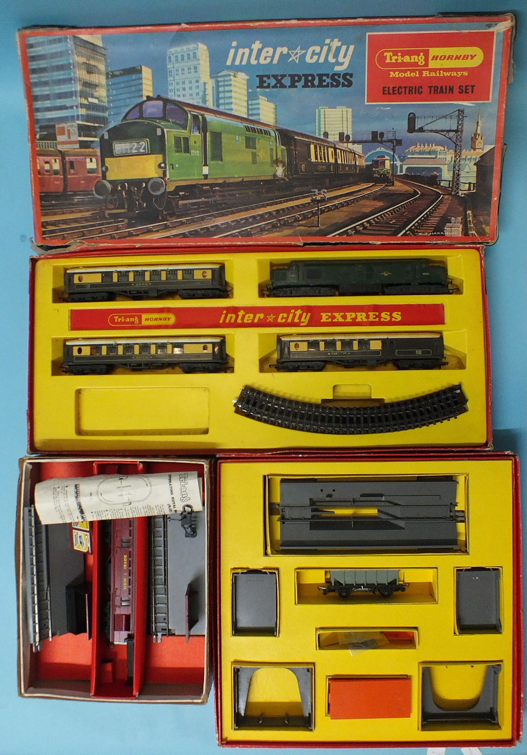 Triang Hornby RS9 Intercity Express Electric Train Set Boxed R135