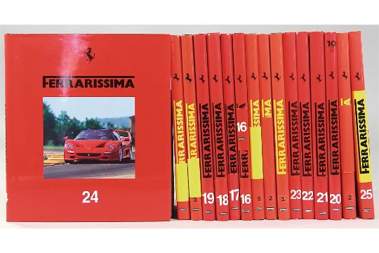 FERRARI, books of the series "Ferrarissima" (New Series), issue 1 to 5