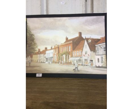 Brian Argent Smith, pencil signed limited edition print depicting Dedham