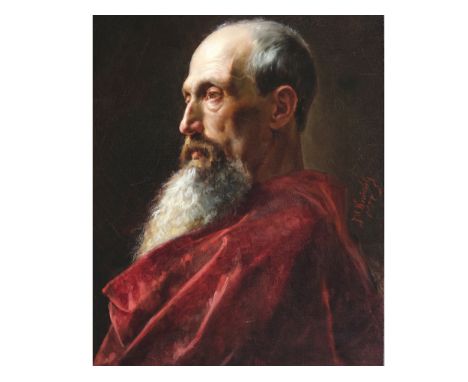 PortraitMitte 19. JahrhundertÖl auf Leinwand60 x 48 cm, mit Rahmen 75 x 63 cm