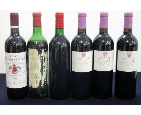 1 bt Ch. La Gafflière 2005 St-Émilion, 1er Grand Cru Classé i.n 1 bt Ch. Sansonnet Vintage Unknown St-Émilion Grand Cru Class