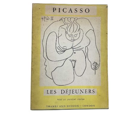 PABLO PICASSO (Spanish, 1881-1973): a copy of 'Les Déjeuners', with text by Douglas Cooper, published by Thames and Hudson, L