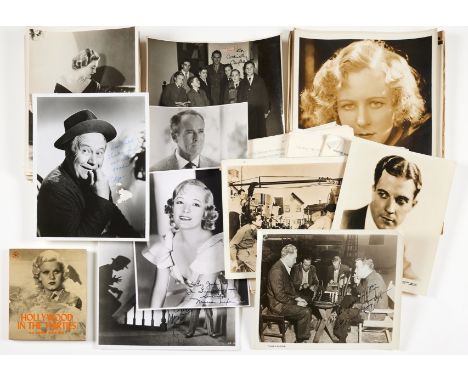 NO RESERVE Hollywood.- Baxter (John, Australian writer and film-maker, b.1939) Hollywood in the Thirties, 206pp. original typ