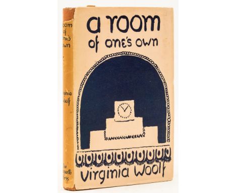 Woolf (Virginia) A Room of One's Own, first edition, 4 pp. Hogarth Press pamphlet advertising for the Woolf New Uniform editi