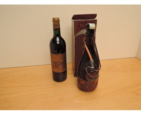 Two bottles of Red Wine, Villadoria Barolo 1978 vintage Reserva Speciale, 13% vol, 75cl in card box and Chateau D'Issan 1994,