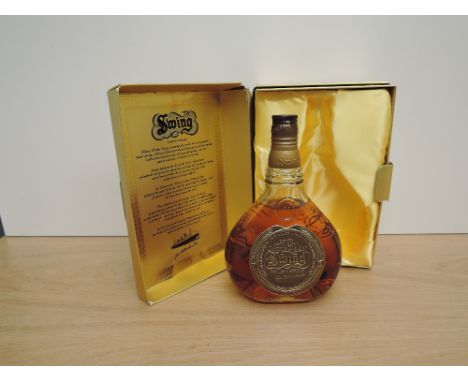 A bottle of John Walker &amp; Sons Ltd, (Johnnie Walker) Swing Blended Scotch Whisky, older bottling, no strength stated, 75 