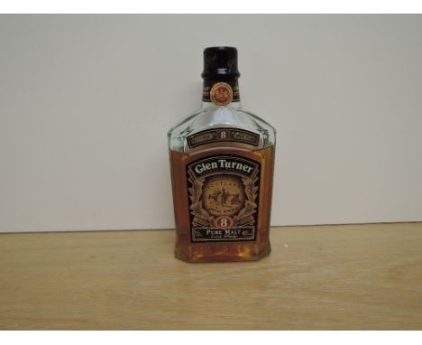A bottle of Glen Turner Special Reserve 8 Year Pure Malt Scotch Whisky, 40% vol, 70cl, low level