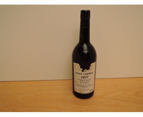 A bottle of Gould Campbell 1977 Vintage Port, bottled and shipped by Smith, Woodhouse &amp; Co, Lda, no strength stated, 75cl
