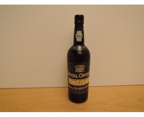 A bottle of Royal Oporto 1967 Late Bottled Vintage Port, bottled in Oporto 1973, 20% vol, 75cl