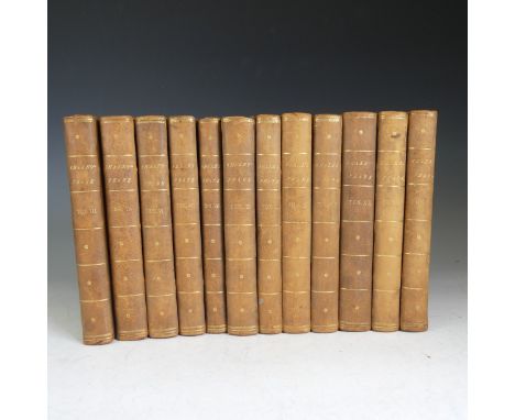 Shakespeare; 'Traduit de l'Anglois', dédié au Roi,&nbsp;translated by Pierre Le Tourneur, 12 vols (some missing), 3 (1778), 4