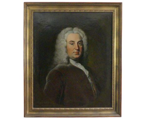 William Hoare of Bath, R.A. (British, 1707-1792), William Pulteney, Earl of Bath. 1741., half length portrait, in brown coat 