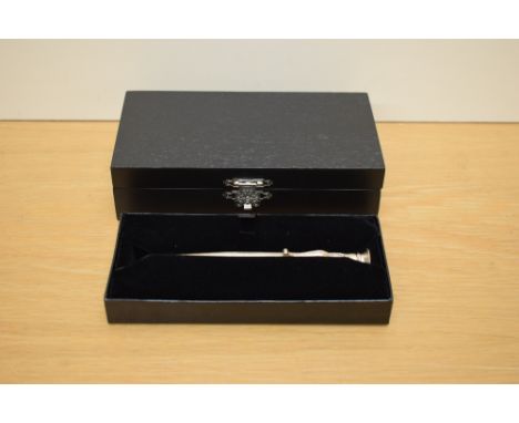 A boxed Yard o Led ballpoint pen. A hallmarked silver limited edition pen inscribed The Writing Equipment Society 35th Annive