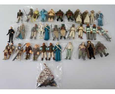 LARGE SELECTION OF KENNER MADE VINTAGE RETURN OF THE JEDI 3 3/4 INCH STAR WARS FIGURESall marked L.F.L, dates range from 1982