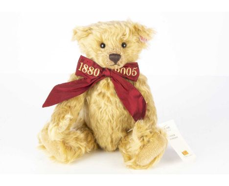 A Steiff limited edition 25 Years Teddy Bear Celebration, 7050 for the 2005 edition with tag certificate