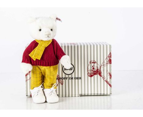 A Steiff limited edition Rupert The Centenary Edition Teddy Bear,  made exclusively for Danbury Mint, 894 of 5000, in origina