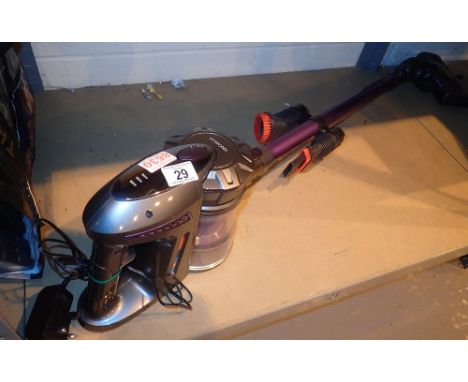 Vytronix battery powered hoover with charger and accessories  CONDITION REPORT: All electrical items in this lot have been PA