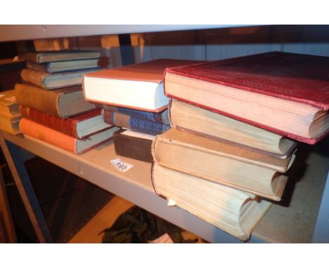 Shelf of books to include Spurgeon 