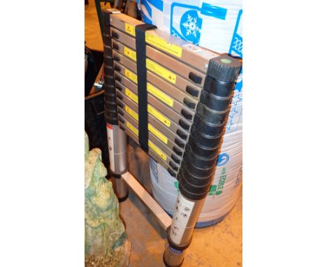 Lightweight telescopic ladder 