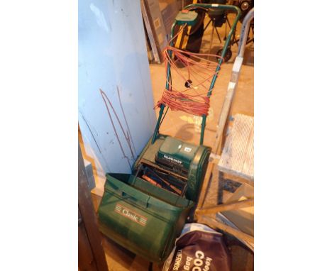Qualcast classic electric 30 lawn mower  CONDITION REPORT: All electrical items in this lot have been PAT tested for safety a
