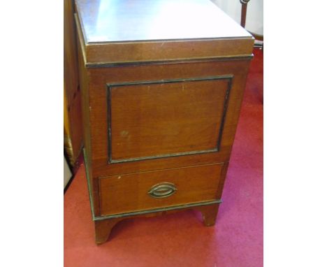 Vintage mahogany sewing cabinet