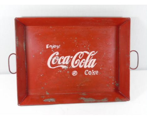 Vintage style Coca Cola tray approx. 19" x 14"