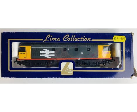 Lima OO Gauge Class 26 006 BR Railfreight Red Sripe Large Logo Livery - Boxed. P&amp;P Group 2 (£18+VAT for the first lot and