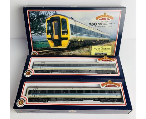 Bachmann 31-500A Fitted with P4 Wheel Sets, DCC Digital Fitted SWD Sound, Class 158 DMU Regional Railways, DCC ADDRESS #1580.