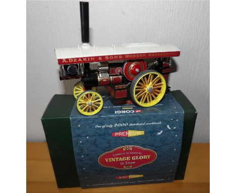 Corgi 1:50 scale Vintage Glory Premium Fowler B6 Super Lion Showmans Engine CC20102. P&amp;P Group 2 (£18+VAT for the first l