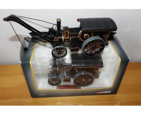 Vintage Glory Foeler B6 "Titan" Eastnor Haulage and Fowler B6 Crane Engine no trailer. P&amp;P Group 2 (£18+VAT for the first