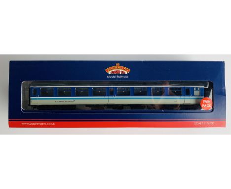 Bachmann 39-000M Regional Railways Coach Pack - 1x Coach has P4 Wheels 1x Coach has OO Gauge Wheels - Boxed. P&amp;P Group 2 