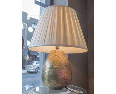 TABLE LAMP, resort style, 60cm H. 