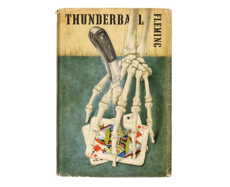 Fleming (Ian). Thunderball, 1961; The Man With the Golden Gun, 1966, 1st editions, one or two small marks and stains to Thund