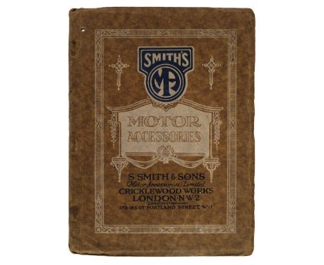 Motoring Trade Catalogues. A collection of 16 early 20th century trade catalogues, including: Hobday Bros Ltd. Motor Car, Mot