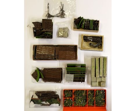 * Model gardens. A large quantity of Britains Miniature Gardening, Britains Ltd, 1930s, approximately 200 painted lead pieces