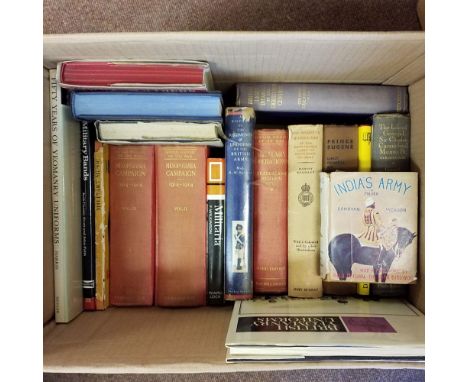 Lawson (Cecil). A History of the Uniforms of the British Army, 5 volumes , 1940-67, colour plates, colour and black &amp; whi