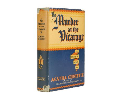 Christie (Agatha). The Murder at the Vicarage, 1st US edition, New York: Dodd, Mead &amp; Company, 1930, village map endpaper