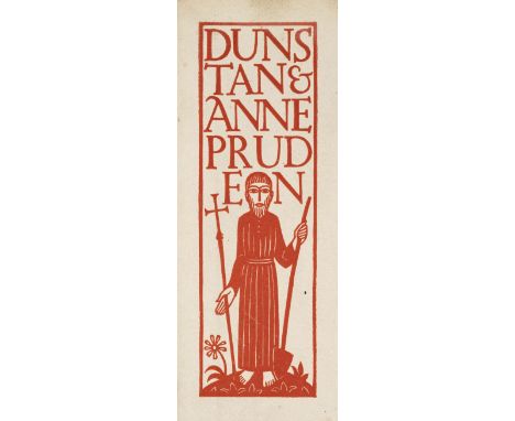 St Dominic's Press. Collection of St Dominic’s Press books from the library of Dunstan Pruden (1907-1974), Ditchling: St Domi
