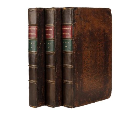 Clarendon (Edward Hyde, 1st Earl of). The History of the Rebellion and Civil Wars in England begun in the year 1641, 3 volume