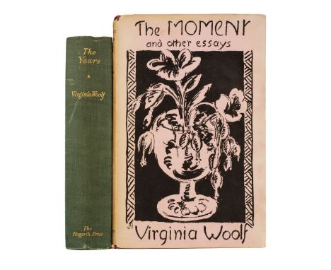 Woolf (Virginia). The Years, 1st edition, Hogarth Press, 1937, some very light spotting to outer edges of front and rear past