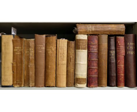 Army Lists. Group of Hart's New [-Annual] Army Lists, London: John Murray, 1844-1901, comprising the editions for 1841, 1844,