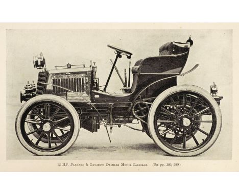 Beaumont (W. Worby). Motor Vehicles and Motors, Their Design Construction and Working by Steam Oil and Electricity, London: A