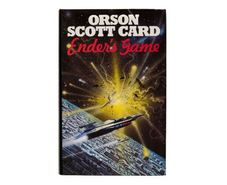 Card (Orson Scott). Ender's Game, 1st UK edition, 1985, textbloack toned, some staining to endpapers, original cloth, dust ja