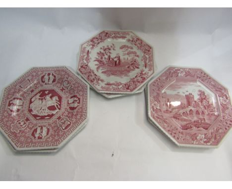 A set of six "The Spode Archives Sutherland Collection, floral plates