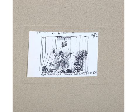 Lucian Freud, a limited edition Momart print entitled "encore", lithograph dated 1993, 10cm x 7cm, unframed, in presentation 